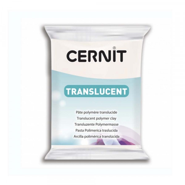 56 g. Cernit polymère translucide transparente. 005