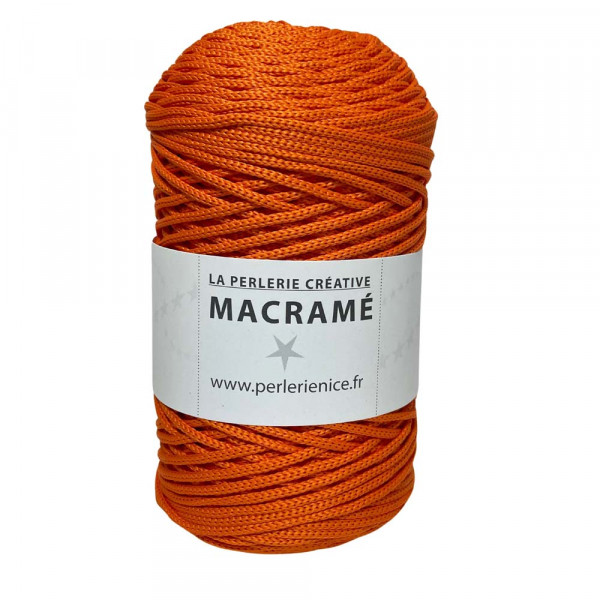 200 m. Corde polyester 3 mm. Orange