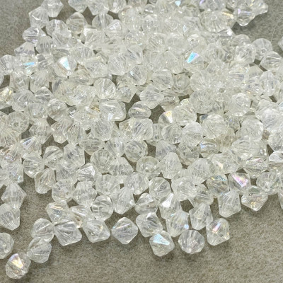 8 mm. 500 perles toupies en...