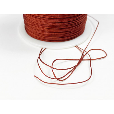 0,5 mm Cordon en nylon tresse, cuivré, vendu par 5 m 0,5 mm Cordon en nylon tresse, cuivré, vendu par 5 m