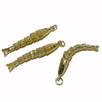 43 mm. Pendentif poisson...