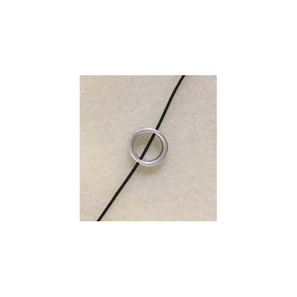 anneaux relief, passant, 1 cm, zamac