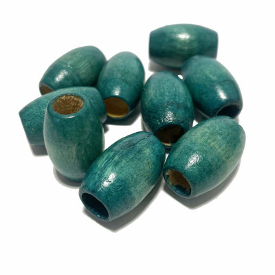 perles en bois à gros trous
