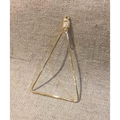 Cuivre - Pendentif triangle - 4 cm