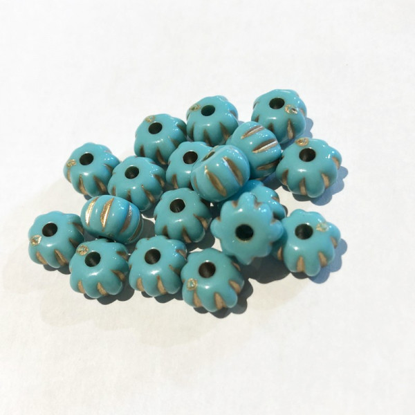 20, perles acrylique, 7*5 mm