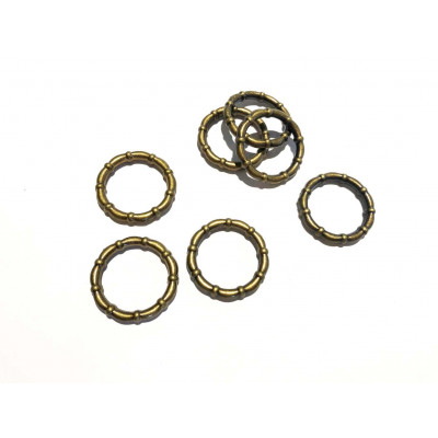 24 mm, anneau acrylique bronze