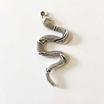 Serpent en zamac, 25*50 mm