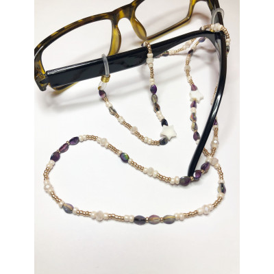Bijoux de lunettes, étoiles, 68 cm