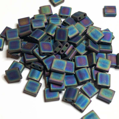 Tila beads, Iris. 5*5*1,9 mm