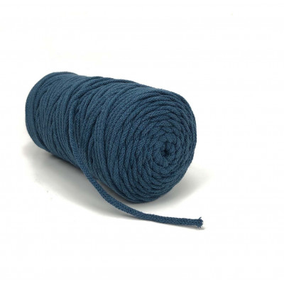 3 mm, coton, bobine de 100 m. Bleu navy