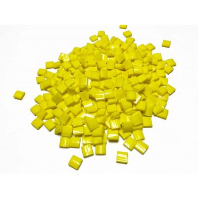 Tila beads, jaune, 5*5*1,9 mm