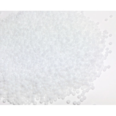 8 g Miyuki seed beads 11/0, blanc pur