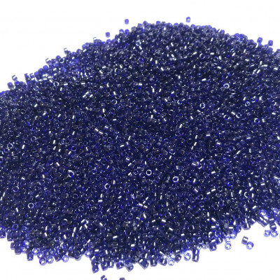 5 g, Miyuki delica 11/0,bleu cobalt. DB0277