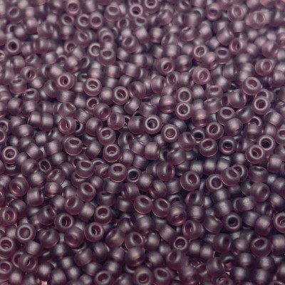 5 g Miyuki seed beads 11/0, améthyste mat