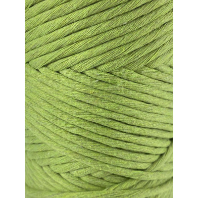 110 m. Coton peigné 4 mm, vert clair