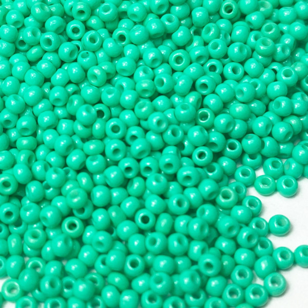 2,5 mm, Perles de rocailles, turquoise. Sachet de 40 grammes