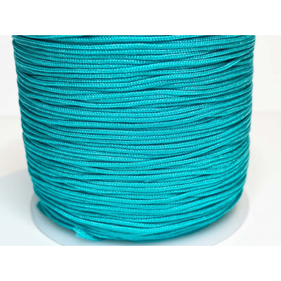 0,8 m Cordon en nylon, turquoise