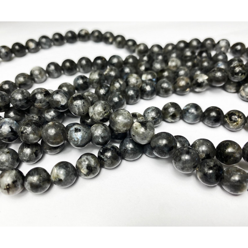 bijou color - Promos Collier perle strass noir et fil de nylon