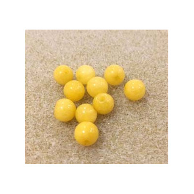 6 mm, agate jaune, pierre naturelle