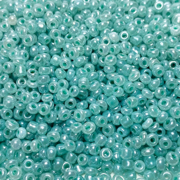 3 mm, 40 g rocailles, turquoise