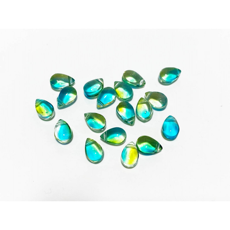 63 perles ronde naturelle 6 mm OEIL DE CHAT VERT CLAIR - Perles en verre -  Creavea