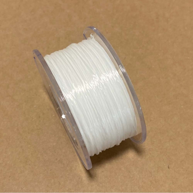 Fil élastique pour bracelet 0,7 mm 2 bobines de fil de 100 m - Fil