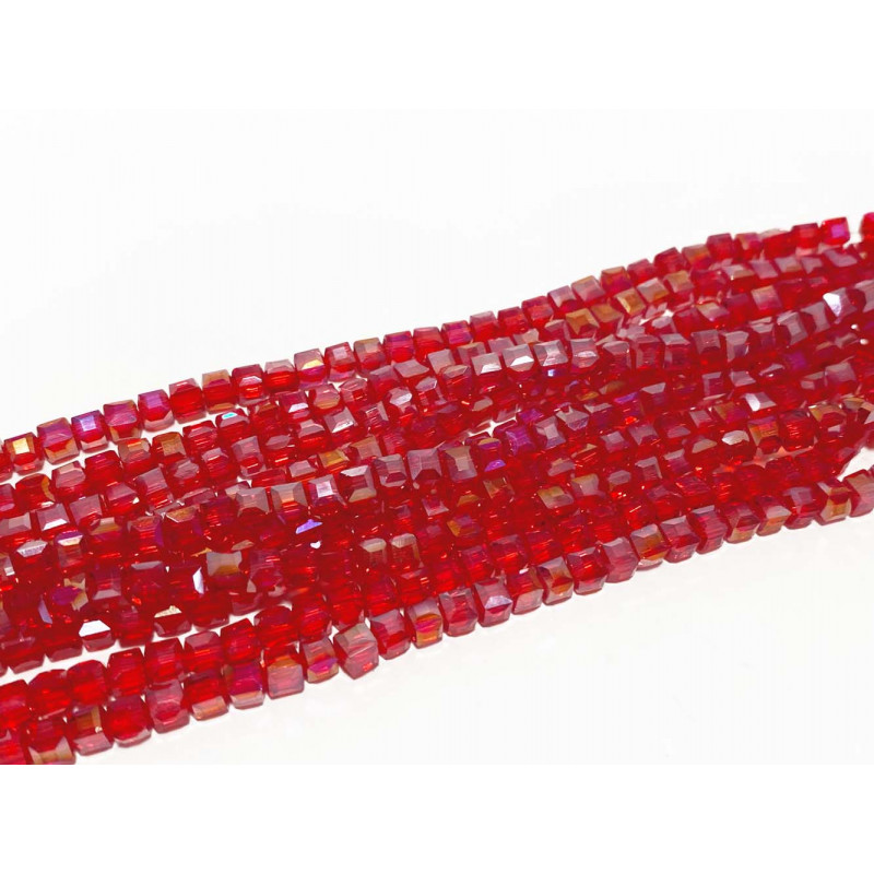 Kit bracelet fil élastique perles en verre vertes et apprêts