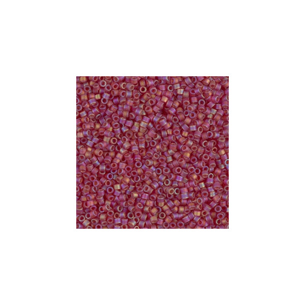 5 g, perles Miyuki delica 11/0, cranberry mat